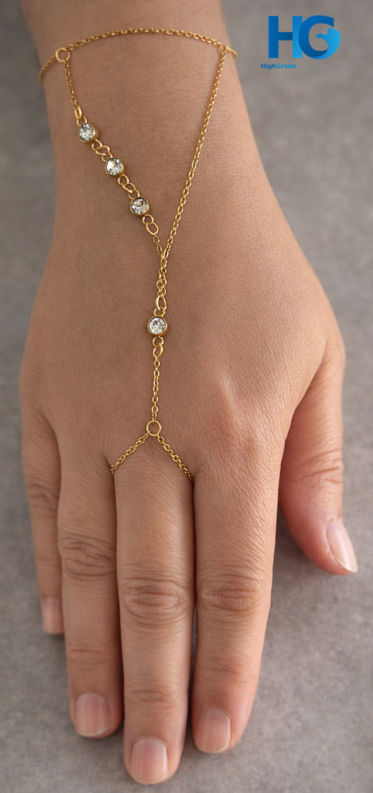 Crystal Line Hand Harness
