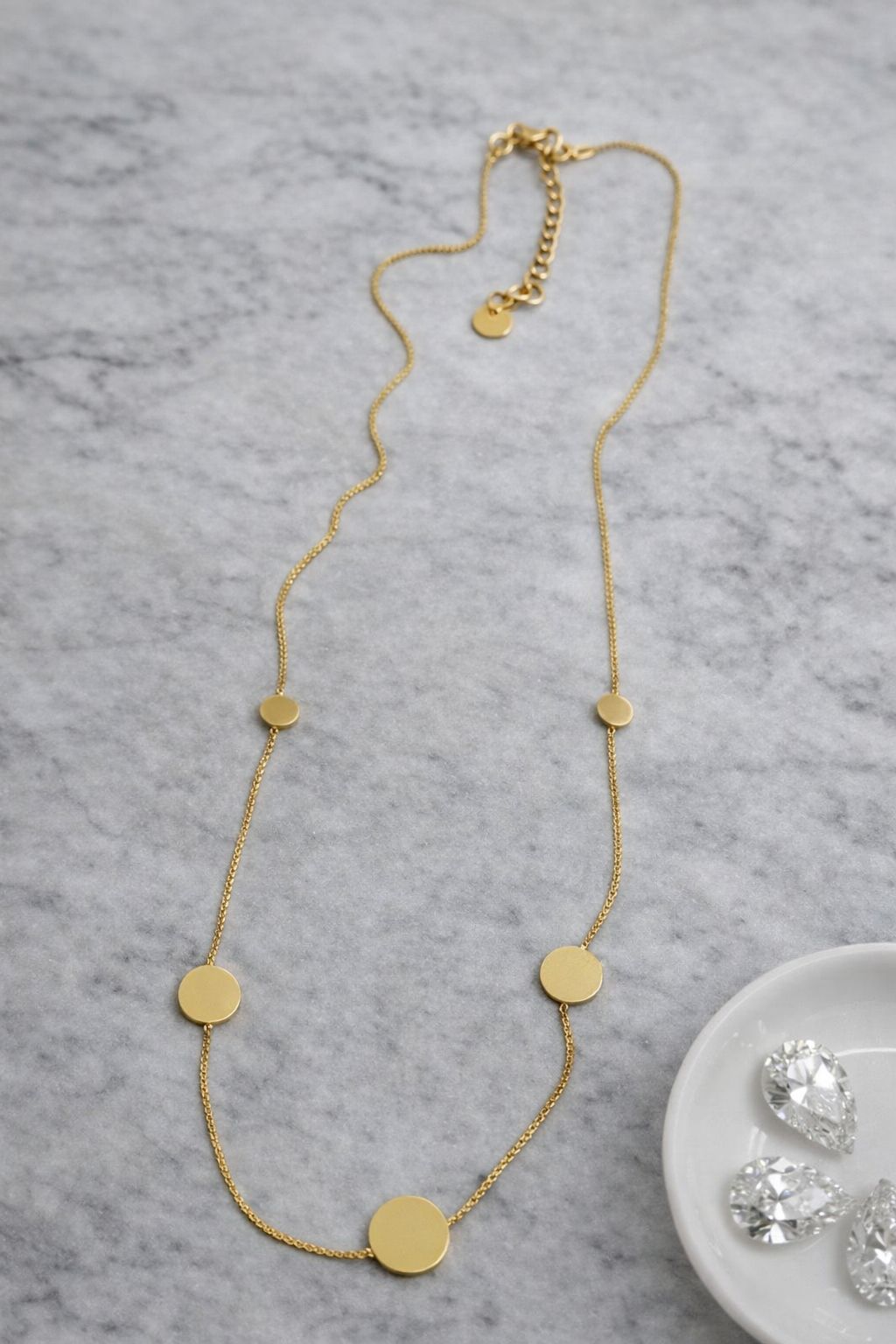 Golden Tone Multi Disc Lariat