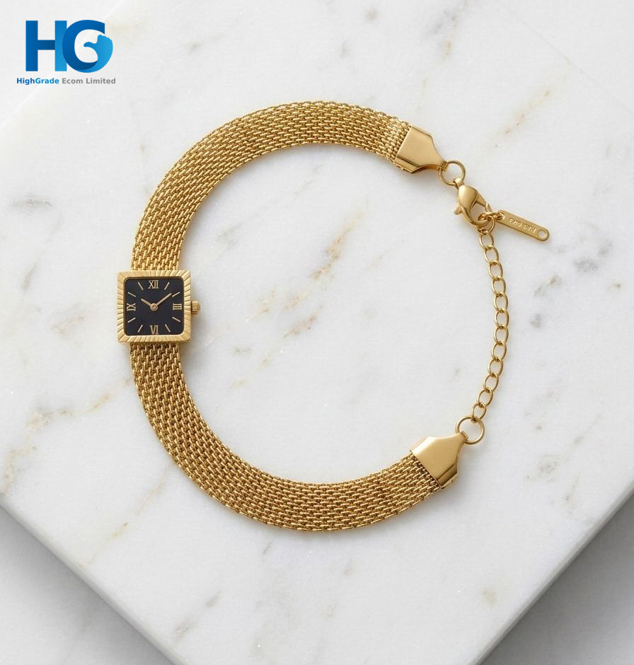 Golden Mesh Squire Dial