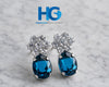 Ocean Bloom Oval Studs