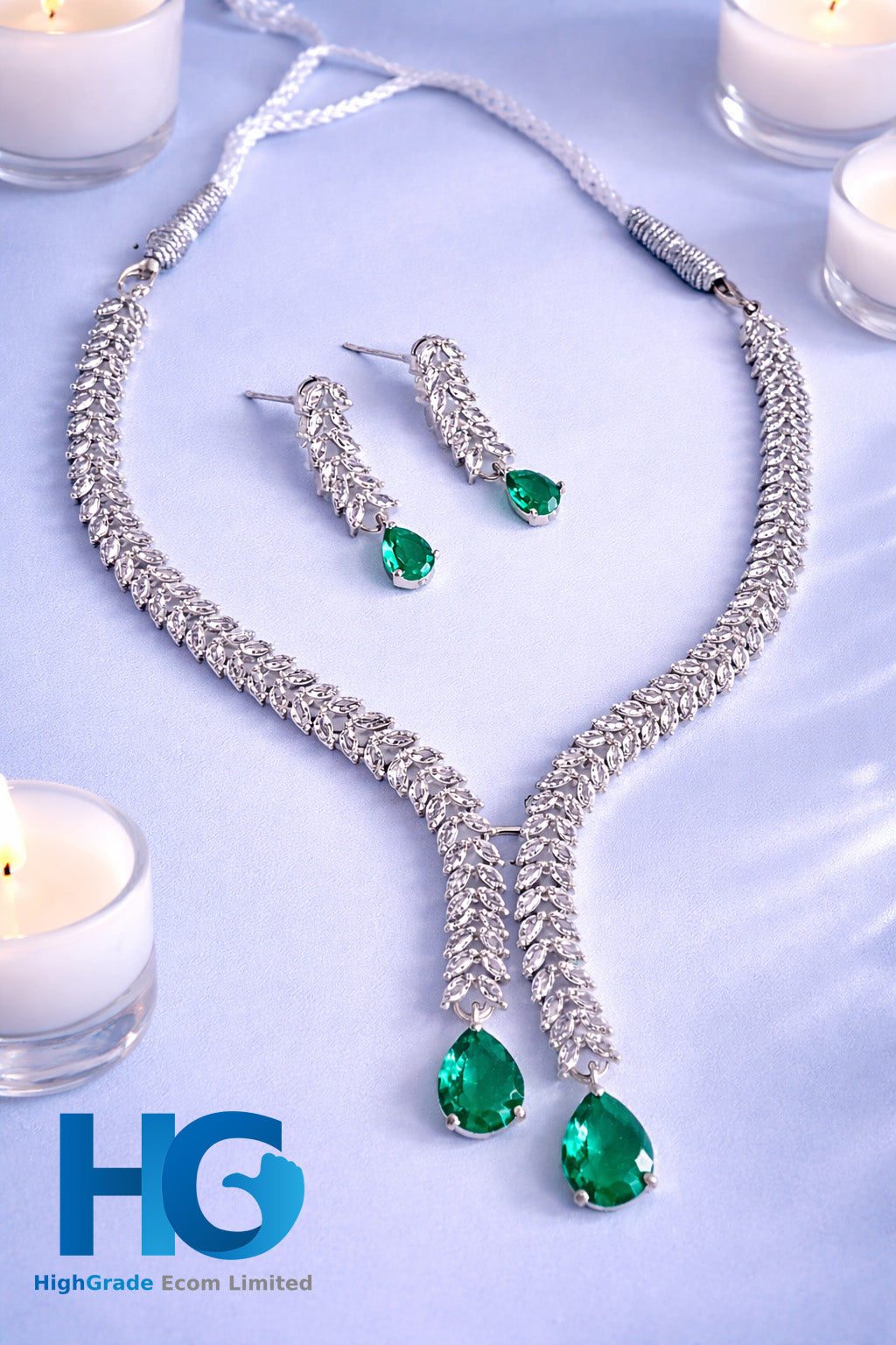 Silver Ivy Tassel