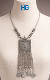 Antique Silver Tassel Locket