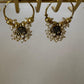 Antique Pearl Jhumki Hoops