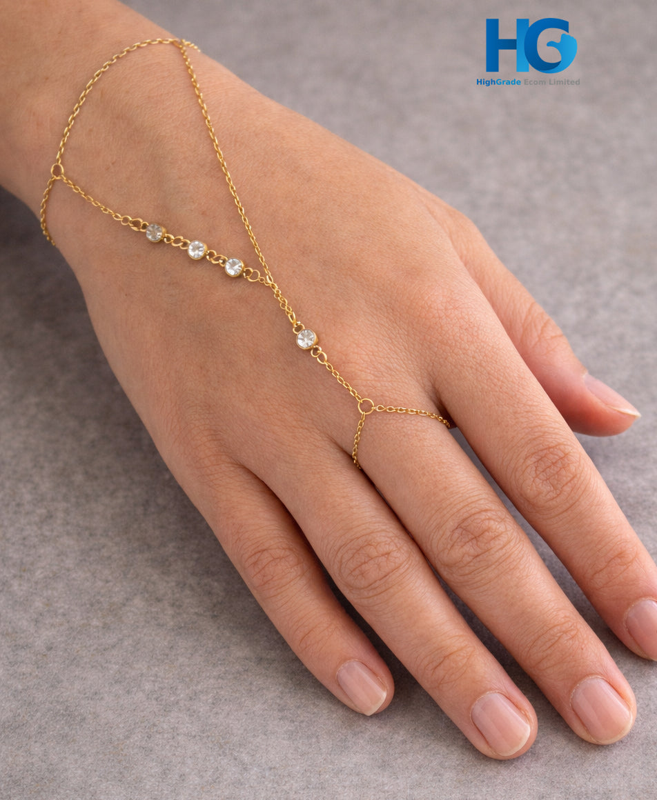 Crystal Line Hand Harness