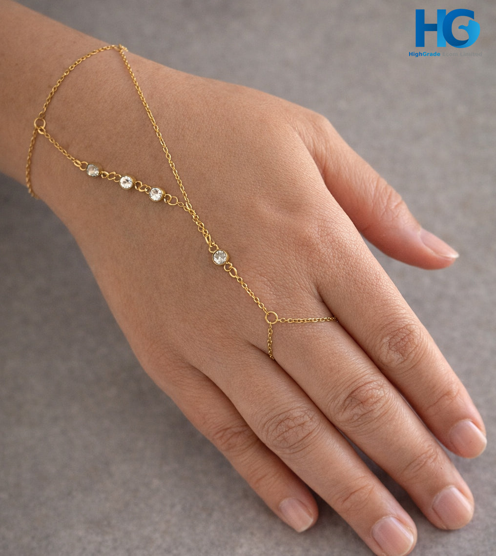 Crystal Line Hand Harness