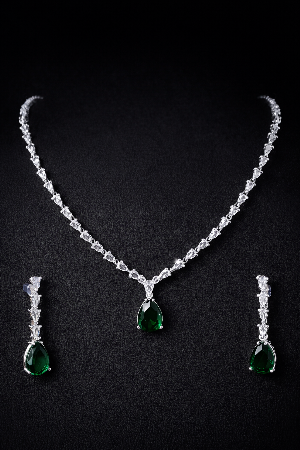 Emerald Green Drop Set