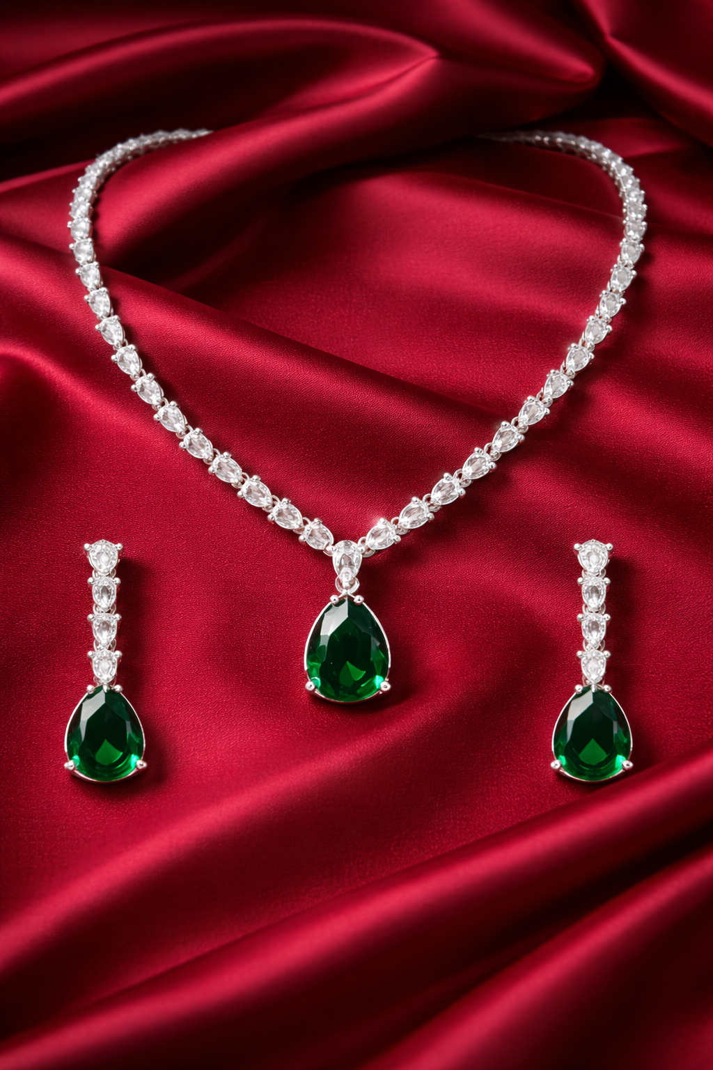 Emerald Green Drop Set
