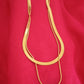 Flat Snake Chain Pendant
