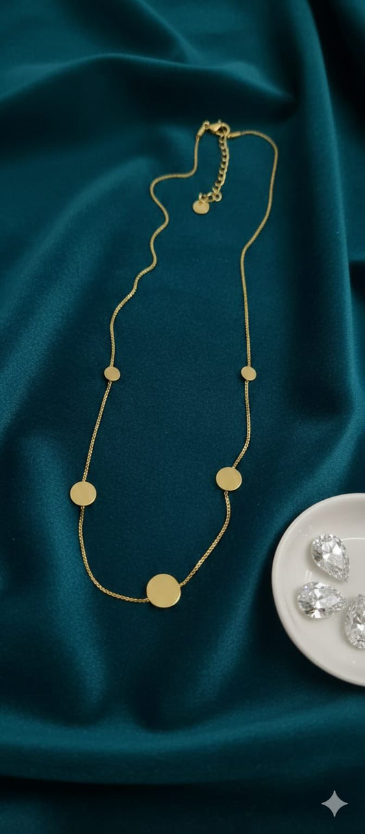 Golden Tone Multi Disc Lariat