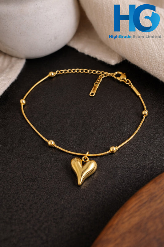 Golden Dot & Heart