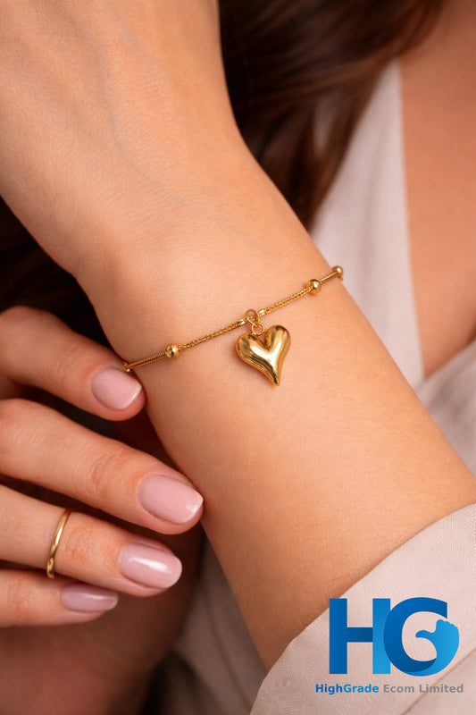 Golden Dot & Heart