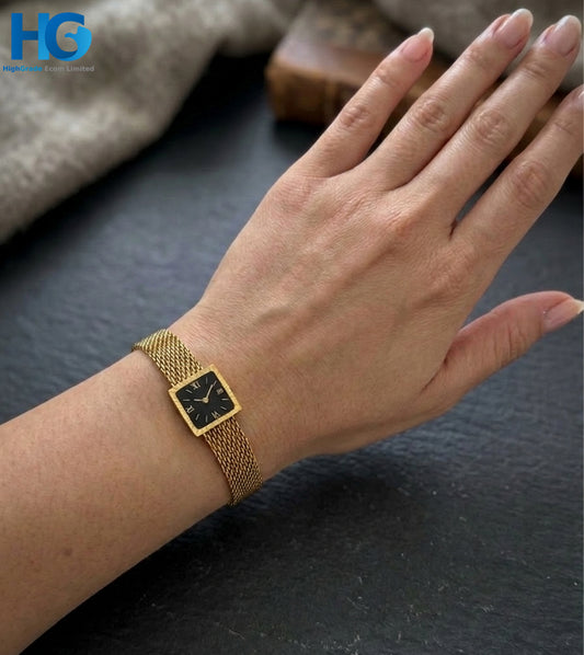 Golden Mesh Squire Dial