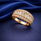 Half Moon Crown Ring (Golden & Silver)