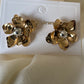 Rose Petal Studs Golden