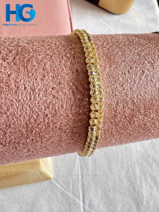 Luxe Sparke Bracelet (Golden & Silver)