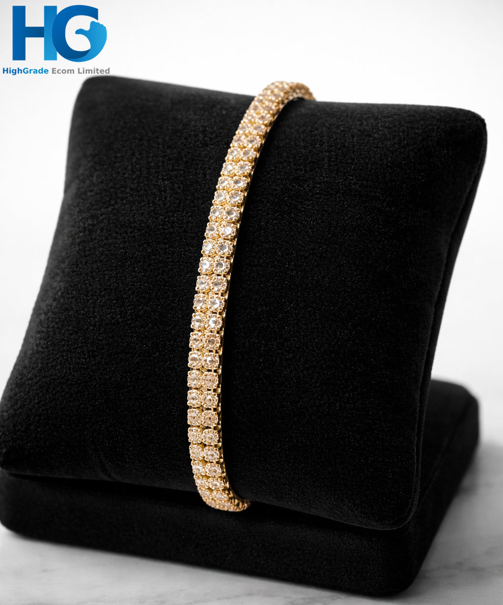 Luxe Sparke Bracelet (Golden & Silver)