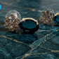 Ocean Bloom Oval Studs