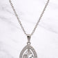 Pure Shine tear drop (White & Blue)