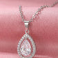 Pure Shine tear drop (White & Blue)