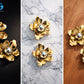 Rose Petal Studs Golden