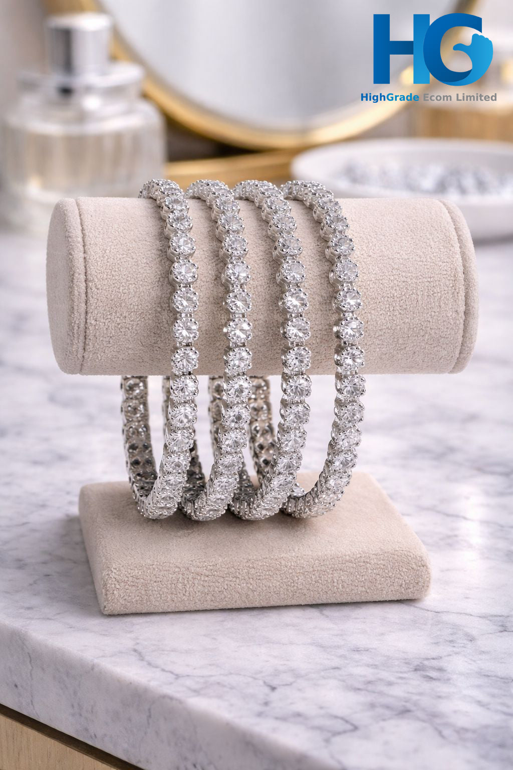 Silver Single Row Eternity