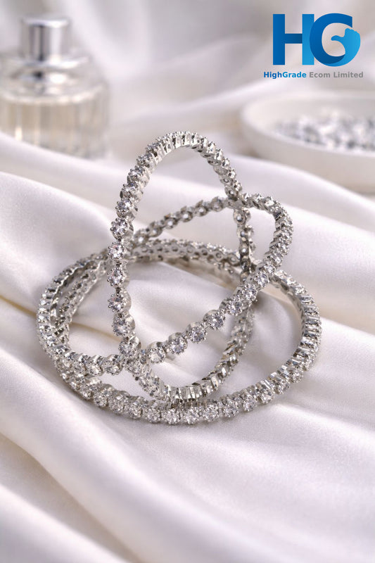 Silver Single Row Eternity