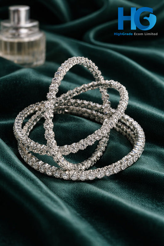 Silver Single Row Eternity