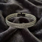 Steel Mesh Cuff Silver
