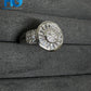 Sunburst Elegance Ring Silver