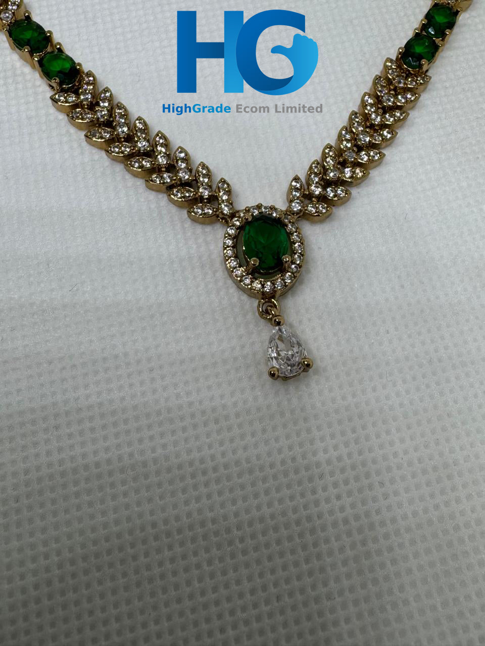 The Emerald Marquis Leaf Set