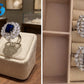The Royal Leaf Halo Ring