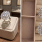 The Royal Leaf Halo Ring